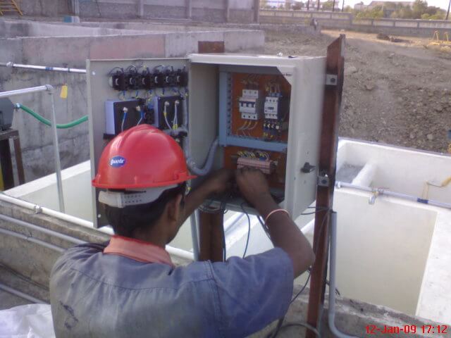Electric Panel Fitting